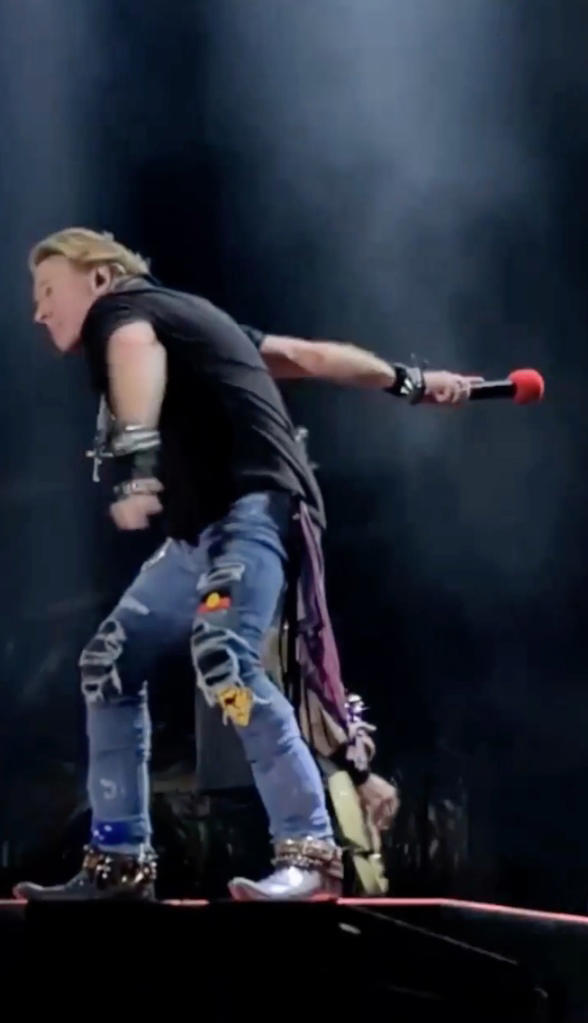 Gun N’ Roses front man Axl Rose vows to end concert tradition in wake of fan injury